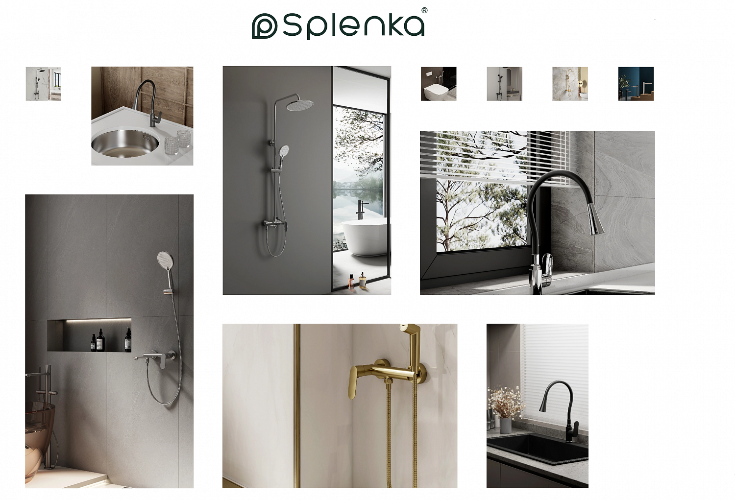 Новина! Смесители бренда Splenka